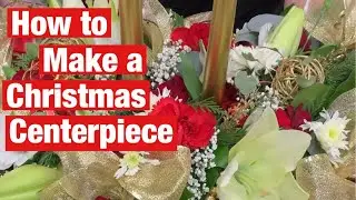 How to Make a Christmas Centerpiece