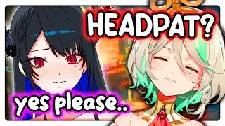 Nerissa Wants Headpats from Cecilia and Goes WILD