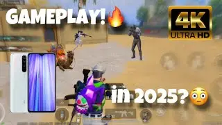 Xiaomi Redmi Note 8 PRO 8/128 PUBG Mobile 2025 Test Gameplay 😱