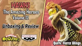 Hawks | The Amazing Heroes Vol. 12 | Banpresto Figure Review
