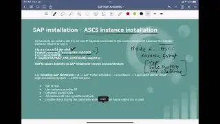 SAP High Availability - Course Overview | ASCS Installation