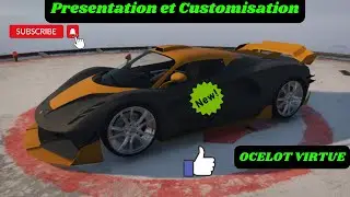 PRESENTATION ET CUSTOMISATION DE LA FUTURE OCELOT VIRTUE + MOTIFS CACHES GTA 5 ONLINE