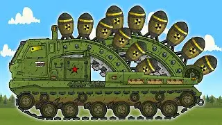 Tournament of Hybrid Tanks - All Series Cartoons about tanks