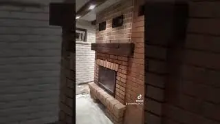 ✅КАМИН В СТИЛЕ LOFT СВОИМИ РУКАМИ! #shorts
