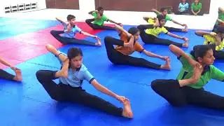 Akarna Danurasana with full description|Acharyakulam yogis and yoginis