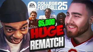 Flight Broke His Controller! LosPollosTV VS FlightReacts Rematch EA Sports College Football 25!