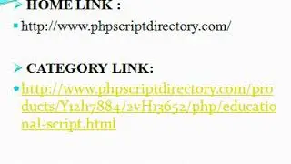 Educational Script, School Management Script, College Management Script