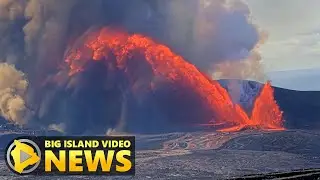 Enormous Lava Fountain Erupts At Kilauea, Destroys Webcam (Dec. 6, 2025)