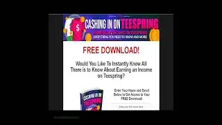 Free ebook Package: How to Make Money With TeeSpring + Resale Rights