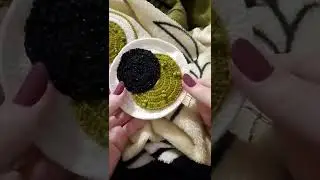 Собираю глазки 👀 #вязаниекрючком