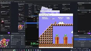 Smb1 Speedrun Any%. : Run in 5:07.733