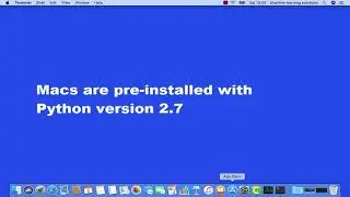 Installing Python on Macs - Python Tutorial - Python for Beginners
