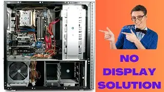 NO DISPLAY  COMPUTER SOLUTION BEEP SOUND