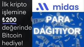 Midas Kripto 200 TL'lik Bitcoin Dağıtıyor•Kripto Paralar 🚀😍🤑 @midasplus  #bitcoin #parakazanma 💵🫰🏼