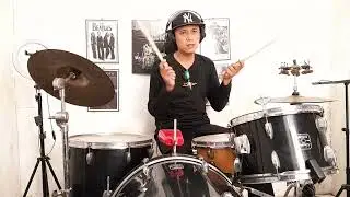 Drum 3/4 with fill in - belajar ketukan drum 3/4 (part 2)