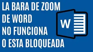 ¿Cómo activar el zoom en Word está bloqueado?
