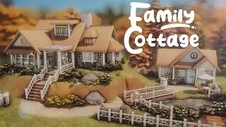Family Cottage w/ Granny Flat 🪴 The Sims 4 Speed Build
