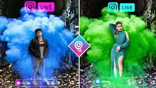 Smoke Bomb Effect PicsArt Tutorial | PicsArt Photo Editing