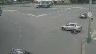 Типичные нарушения велосипедистов. Подборка ДТП.