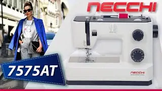 Полупромышленная швейная машина NECCHI 7575AT | Заправка, операции, характеристики, комплектация