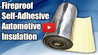 Arrowzoom Unboxing Fireproof Self-Adhesive Automotive Insulation and Sound Deadening Foam Roll