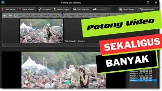 Cara Potong Video Pada Banyak Bagian Sekaligus dengan VSDC Video Editor Gratis