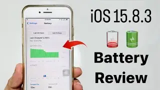 iOS 15.8.3 Battery Review on iPhone 7 - iOS 15.8.3 Battery Drain✅