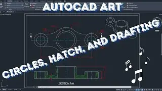 AutoCAD Video with Isometric - Circles, Isocircles, and Hatch 