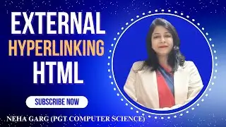 HTML Tutorials || How To Create Hyperlink in HTML || External Linking in HTML||Hyperlinking ||Part-1