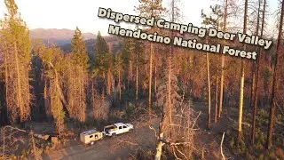 Dispersed Camping Deer Valley Mendocino National Forest
