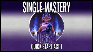 Titan Quest Dream Single Mastery - Act 1 Quickstart