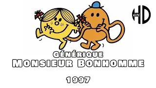 Générique de Monsieur Bonhomme - 1997 - HD