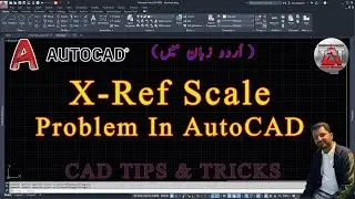 X-Ref Scale Problem In AutoCAD | #xref, #setting, #command, #unitset, #unit, #xarefproblem