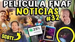 NUEVAS FOTOS de SCOTT, SECUELA CONFIRMADA, DURA CRÍTICA y MÁS | NOTICIAS de la PELI de FNaF #32