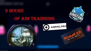 LIVE 🔴 Aim Trainning for 9 Hours ( Trying My Best To )