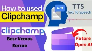 How to Use Clipchamp videos editor| Make Text-to-Speech Videos| Text-to-Speech For YouTube Videos