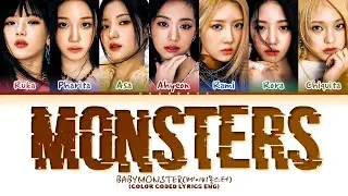 BABYMONSTER MONSTERS (Intro) Lyrics (Color Coded Lyrics)