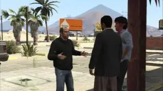 Grand Theft Auto V - Crystal Maze: Mr. Cheng (Tie) Bar Cutscene, Trevor's Sale Pitch 