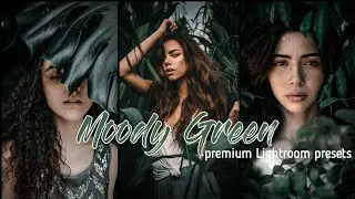 Moody Green Presets - Lightroom Mobile Presets DNG | Moody Green Forest / Jungle Lightroom Presets