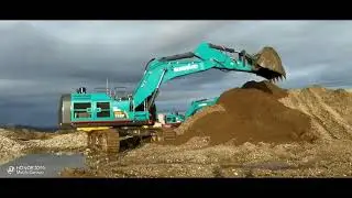 Гусеничный экскаватор SWE750F для работы в карьерах и угольных разрезах