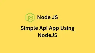 Create Simple API using #nodejs #express