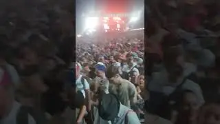 Crowd leaves Pinkpop singing (Saturday) #pinkpop