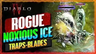 My New "NOXIOUS ICE" TWISTED BLADES Rogue Build For T75+ Nightmare Dungeons !! | Diablo 4