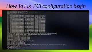 How to Fix Stuck at PCI Configuration Begin while installing macOS | Hackintosh