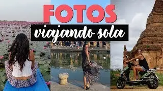 ¿Cómo me tomo fotos cuando viajo sola?