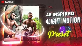 Ankit - Game song edit | Ae inspired - Alight Motion Preset | Free Preset