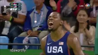 Kevin Durant Team USA Offense Highlights (2016) - EPIC!!!