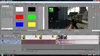 [FR] Comment faire une transition de Changement de décors sur Sony Vegas.