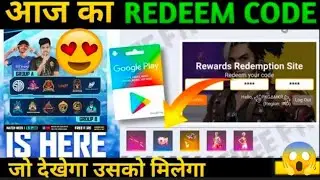 free fire redeem code😱today | today redeem code | FF redeem code#india#gamerapexH#asgaming#ajjubhai