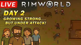 RimWorld LIVE – Day 2: Randy Random Is Turning Up the Pressure!